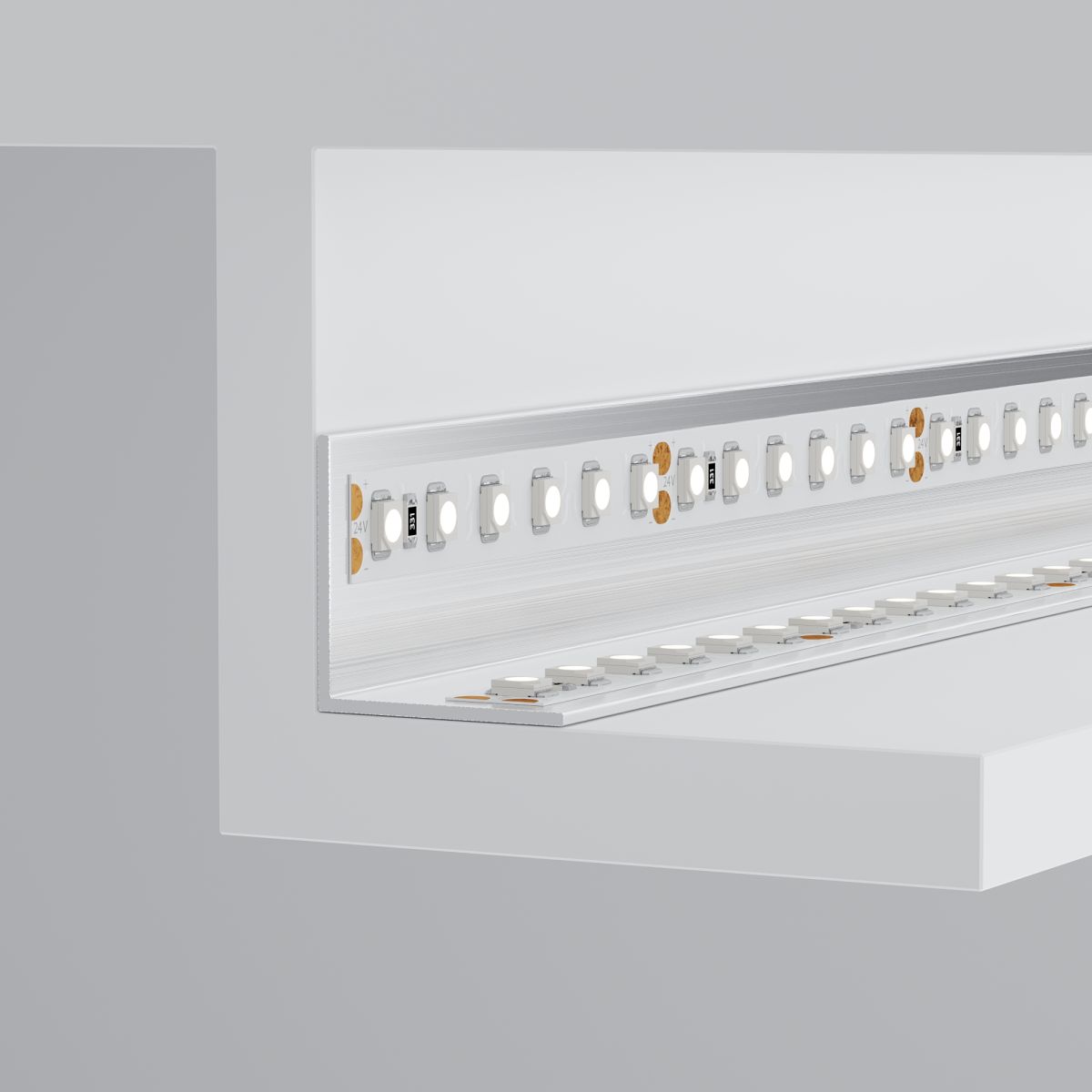 Уголок Arlight ARH-W20x20x1-3000 ANOD (Алюминий) 063232 в Санкт-Петербурге