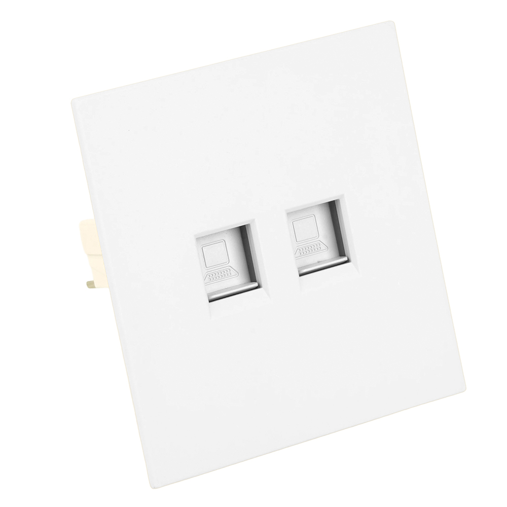 Розетка компьютерная 2-местная RJ-45 (механизм) Stekker Мия RST00-3111-01 50437 в #REGION_NAME_DECLINE_PP#