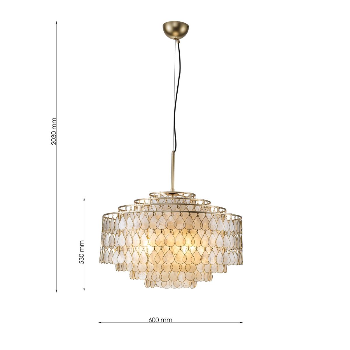 Подвесная люстра Favourite Mollitia 4763-6P в #REGION_NAME_DECLINE_PP#