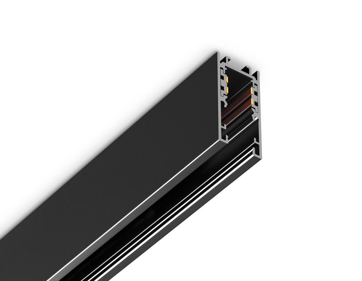 Шинопровод низковольтный накладной с торц. Заглушк. 2шт Ambrella Light Track System GL1915 в Санкт-Петербурге