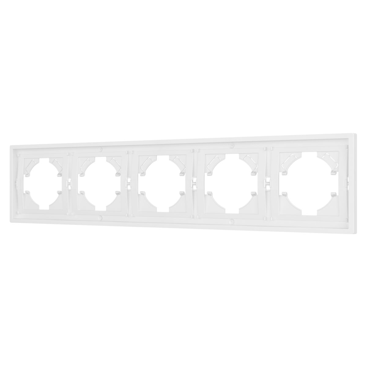 Рамка пластиковая на 5 постов Arlight FRM-TENDO-PL-5-WH 053851 в Санкт-Петербурге