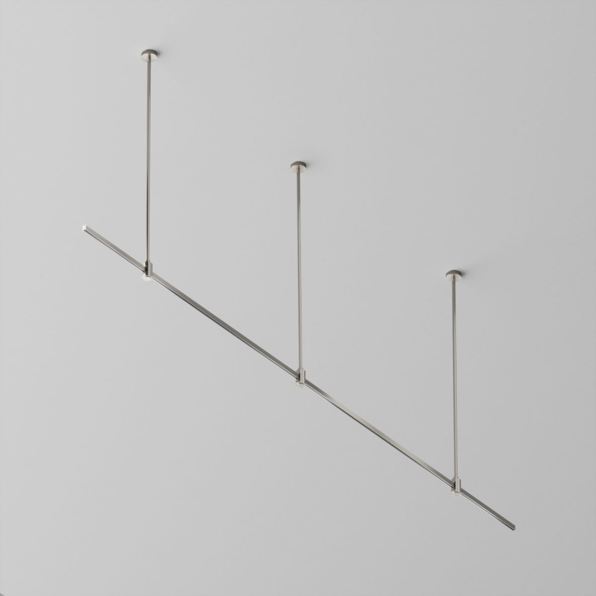 Основание Long прямое на жестких подвесах для трековых светильников Maytoni Technical Flarity TFC-Flar-L01-PT в #REGION_NAME_DECLINE_PP#