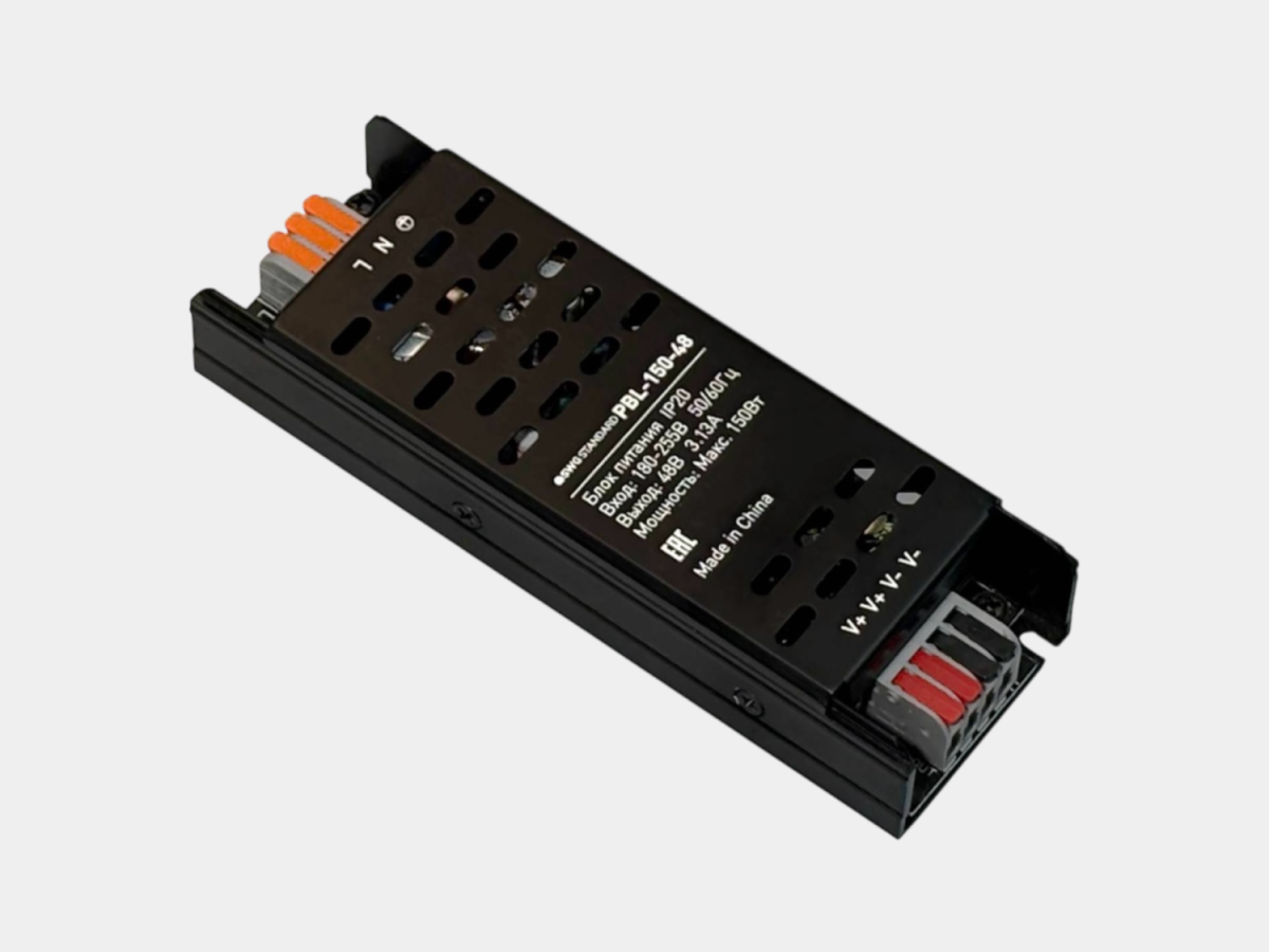 Блок питания SWG 48В IP20 150Вт PBL-150-48 00-00038345 в #REGION_NAME_DECLINE_PP#