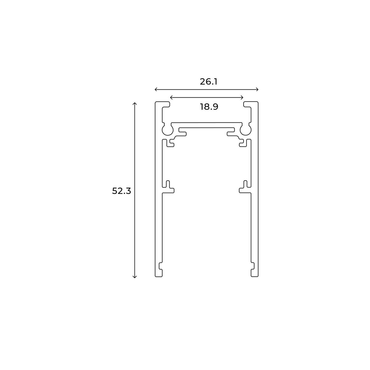 Шинопровод магнитный накладной Hesby Lighting ElDeko HSBL_0051 в Санкт-Петербурге