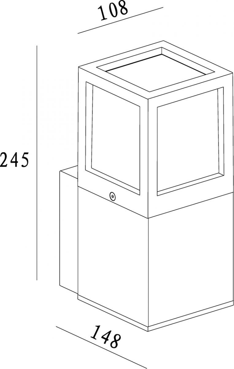 Уличный настенный светильник Deko-Light Facado 731059 в Санкт-Петербурге