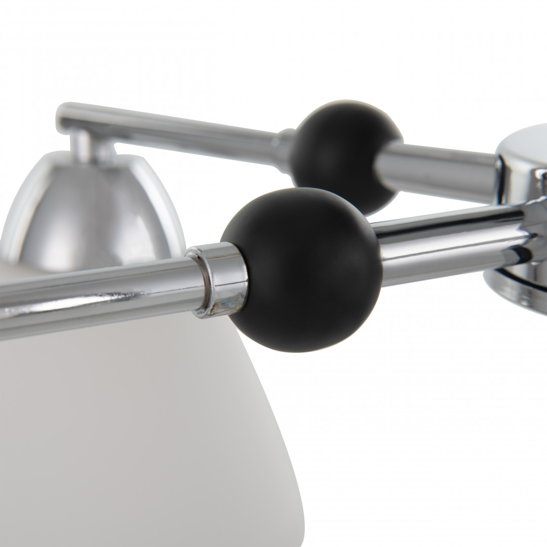 Люстра на штанге Arte Milano Napoli 325119/5 CR+BK в Санкт-Петербурге