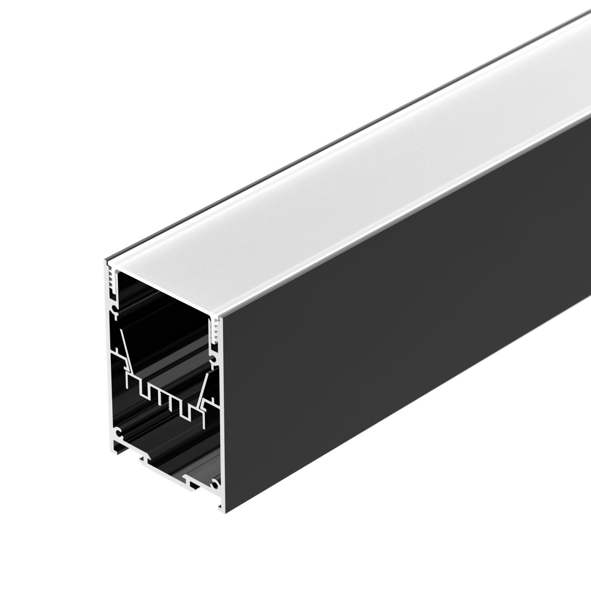 Профиль Arlight IP-LINE-5475-2000 BLACK (Алюминий) 053899 в Санкт-Петербурге