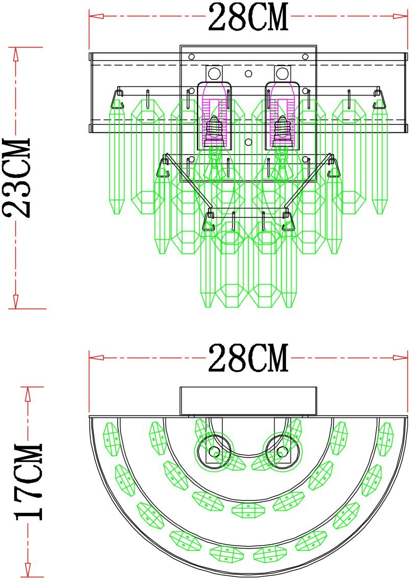 Бра Arte Lamp Diadem A1002AP-2CC в Санкт-Петербурге