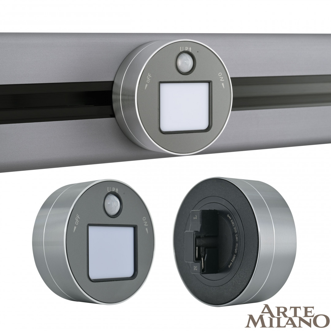 Трековый светильник Arte Milano Am-track-sockets 380011TLS/LWS Grey в Санкт-Петербурге