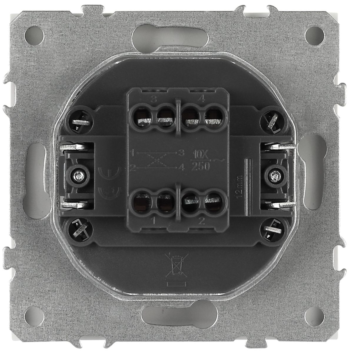 Переключатель ЭРА Galaxy 15-1108-01 перекрёстный 10АХ-250В IP20 белый Б0070734 в Санкт-Петербурге