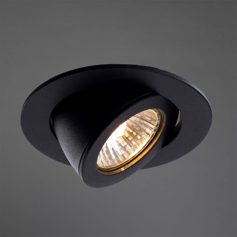 Встраиваемый светильник Arte Lamp Accento A4009PL-1BK в Санкт-Петербурге