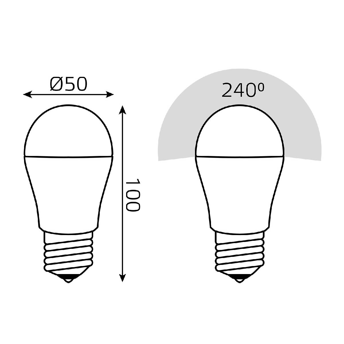 Лампа светодиодная Gauss Basic E27 13W 4000K 10502232 в Санкт-Петербурге