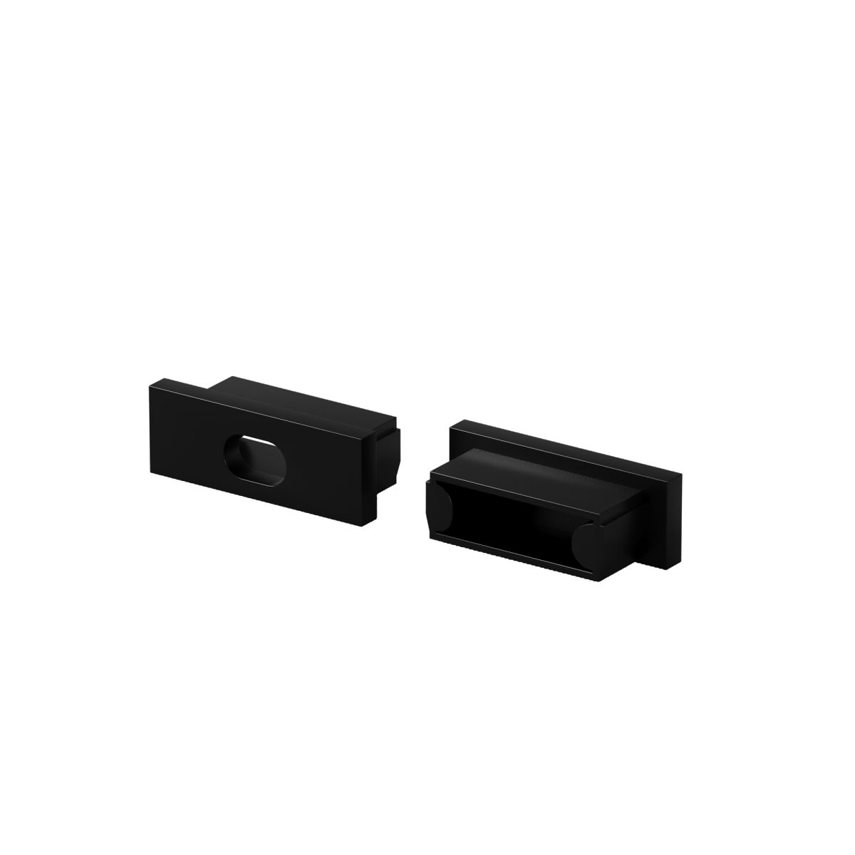 Комплект заглушек для профиля 22×06 10шт Maytoni Led Strip ALM-004-B-EC 642012 в Санкт-Петербурге