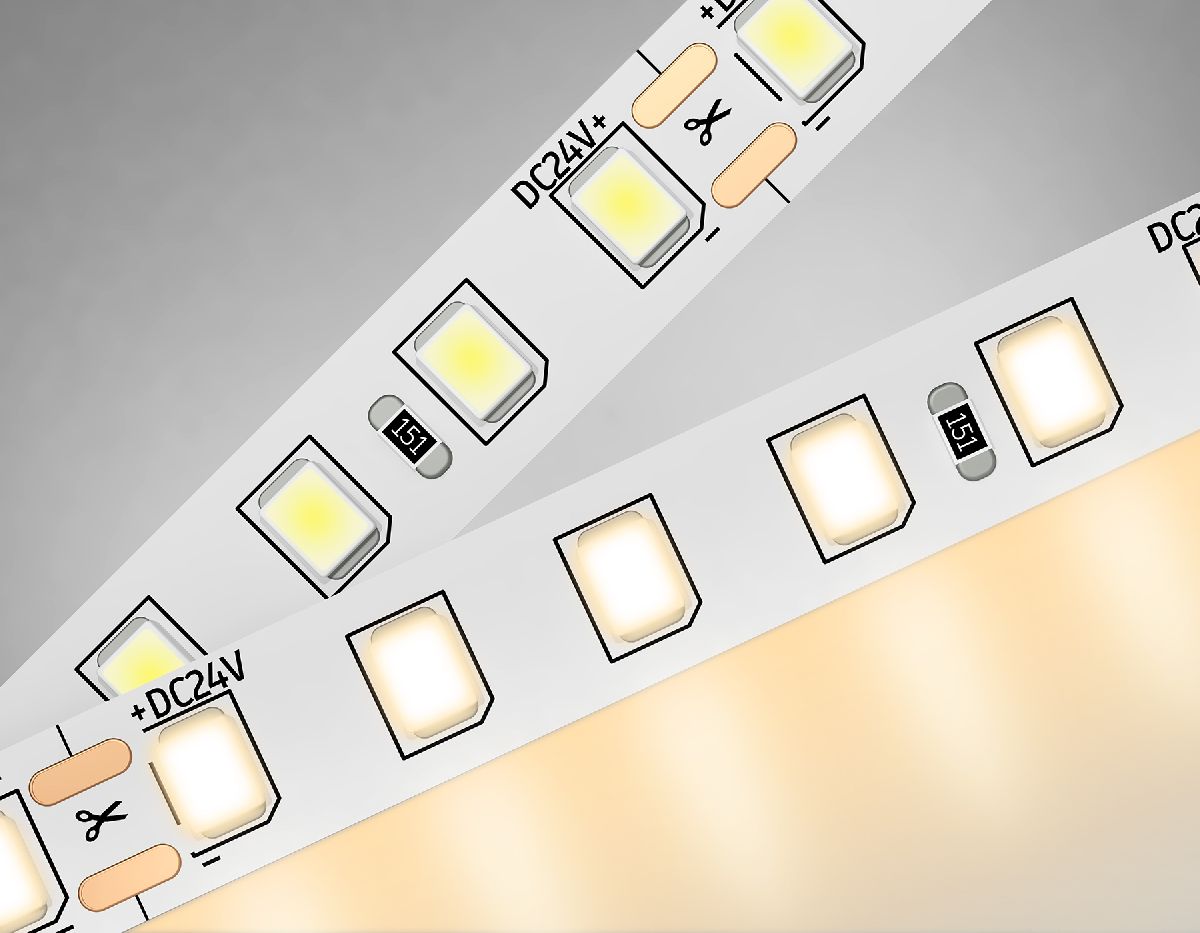 Светодиодная лента Ambrella Light LED Strip 24В 2835 10Вт/м 3000K 5м IP20 GS3101 в #REGION_NAME_DECLINE_PP#