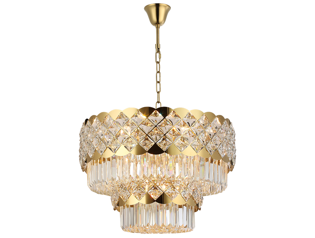 Подвесная люстра Newport Ashley 8301/60 C gold polished М0070637 в Санкт-Петербурге