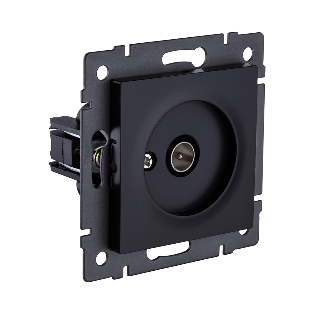 Розетка TV (папа), черный Kollinger REA-007BK для Aspekt, Eleganz, Reflex в #REGION_NAME_DECLINE_PP#