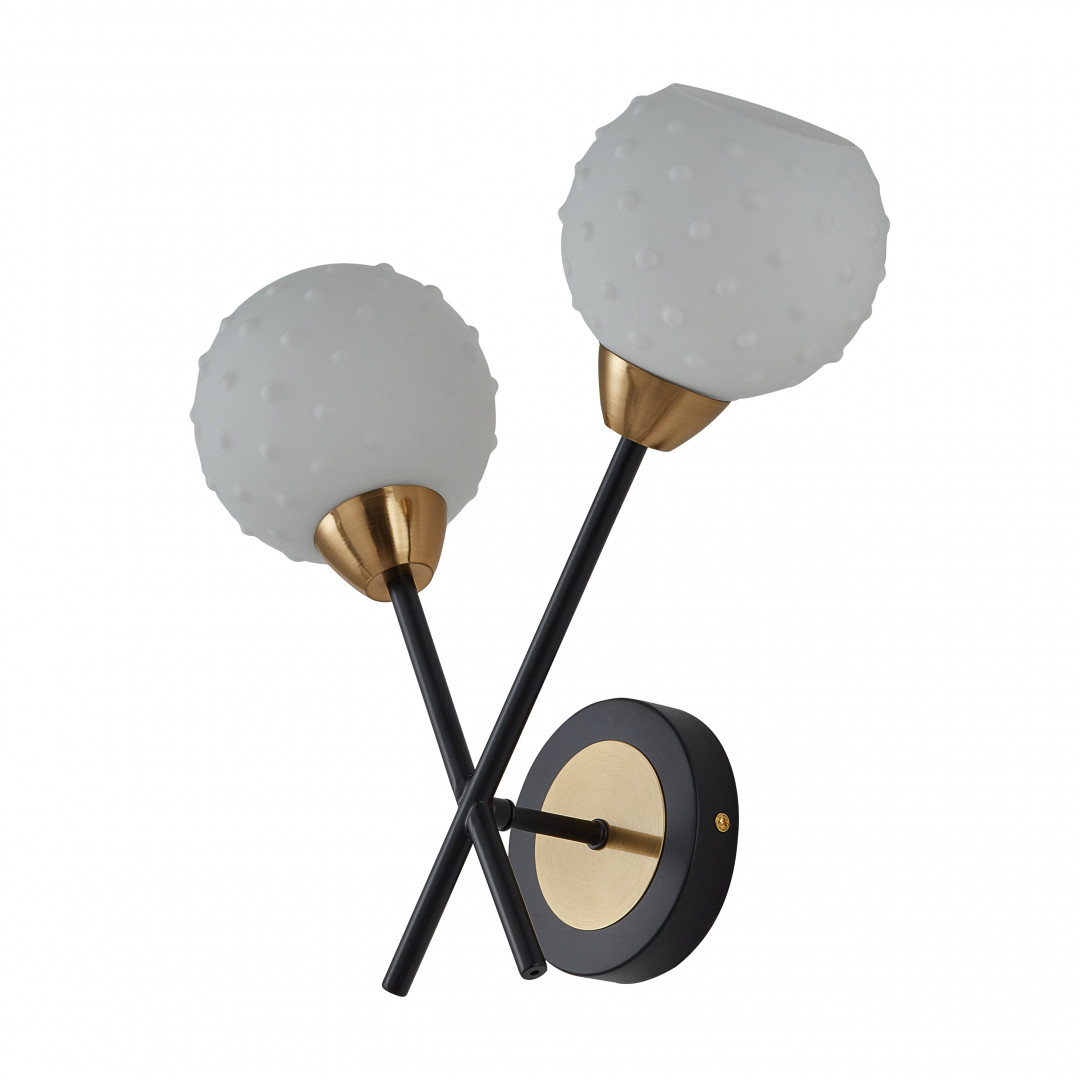 Бра Arte Milano Neapolis 278408/2B BK/GD в #REGION_NAME_DECLINE_PP#