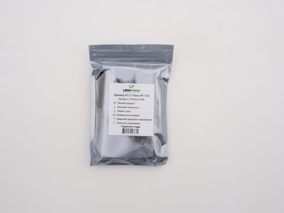 Диммер LEDS POWER N12-S Nano 15A 003672 в Санкт-Петербурге