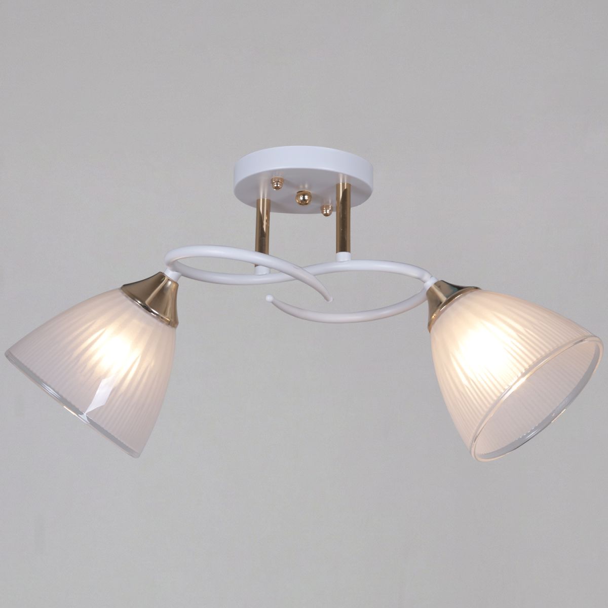 Потолочный светильник Reluce 04360-0.3-02 WH+FG в #REGION_NAME_DECLINE_PP#