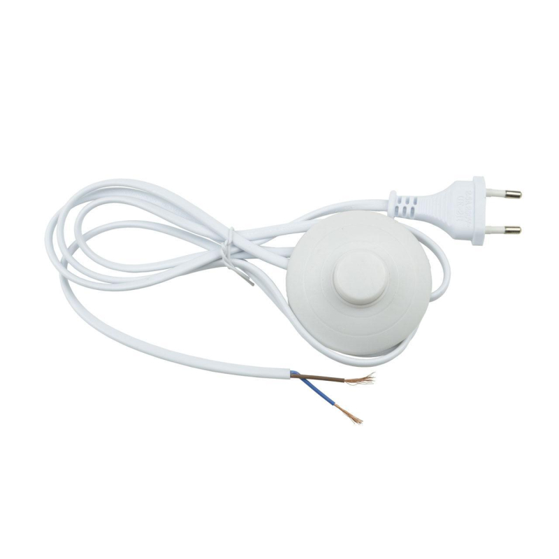 Шнур сетевой с вилкой и выключателем (UL-00004434) Uniel UCX-C20/02A-170 White в #REGION_NAME_DECLINE_PP#