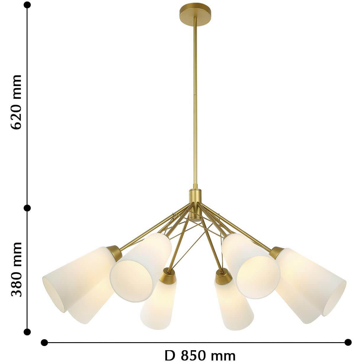 Подвесная люстра Favourite Knospe 2357-8P в Санкт-Петербурге