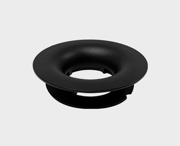 Кольцо декоративное Italline Uni eco IT02-001 ring black в Санкт-Петербурге