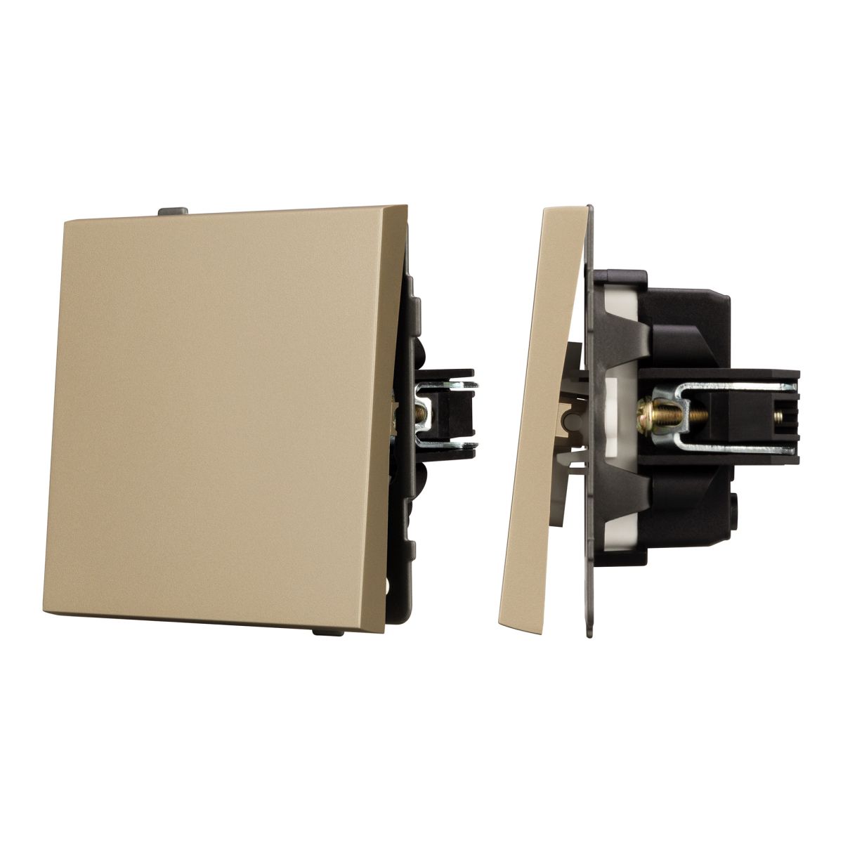 Механизм выключателя одноклавишный проходной Arlight SWT-TENDO-MKP1-SFPL-GD (230V, 10A) 054580 в #REGION_NAME_DECLINE_PP#