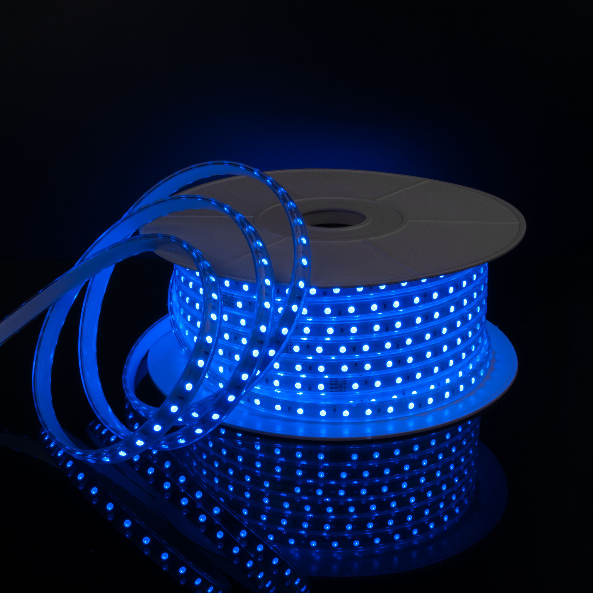 Светодиодная лента Elektrostandard 220V 11W 60Led 5050 IP65 мульти, 50 м 4690389170942 в Санкт-Петербурге