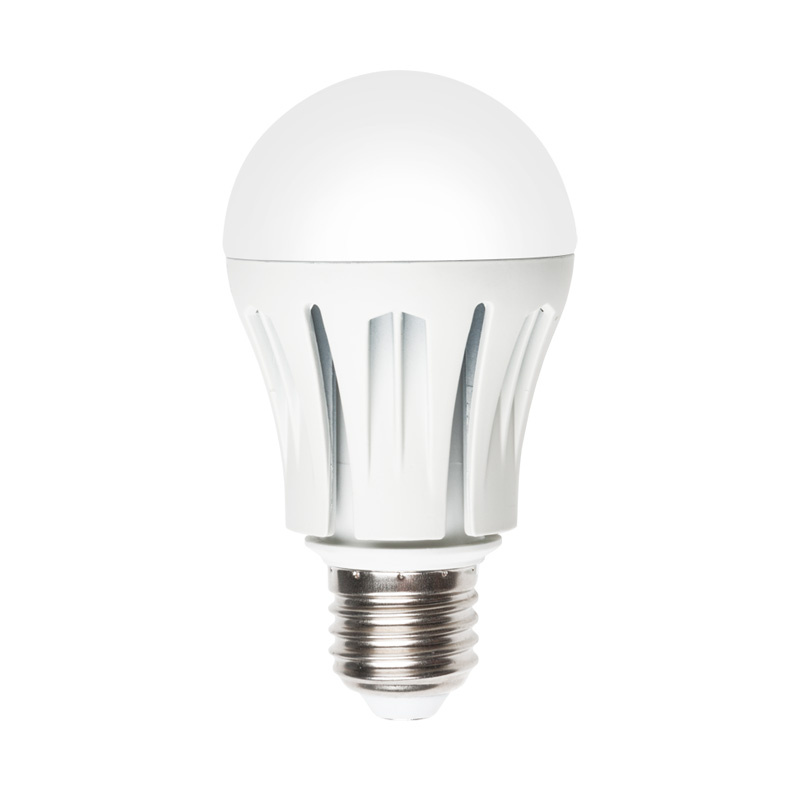 Лампа светодиодная (08130) Uniel E27 9W 4500K матовая LED-A60-9W/NW/E27/FR ALM01WH в Санкт-Петербурге