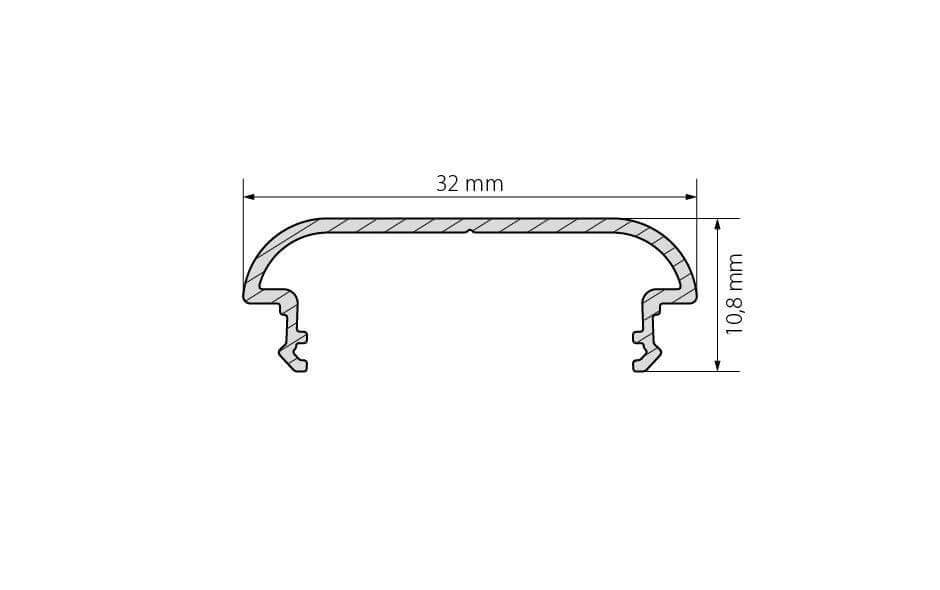 Профиль Arlight TOP-WIDE-H11-C-2000 016982 в Санкт-Петербурге