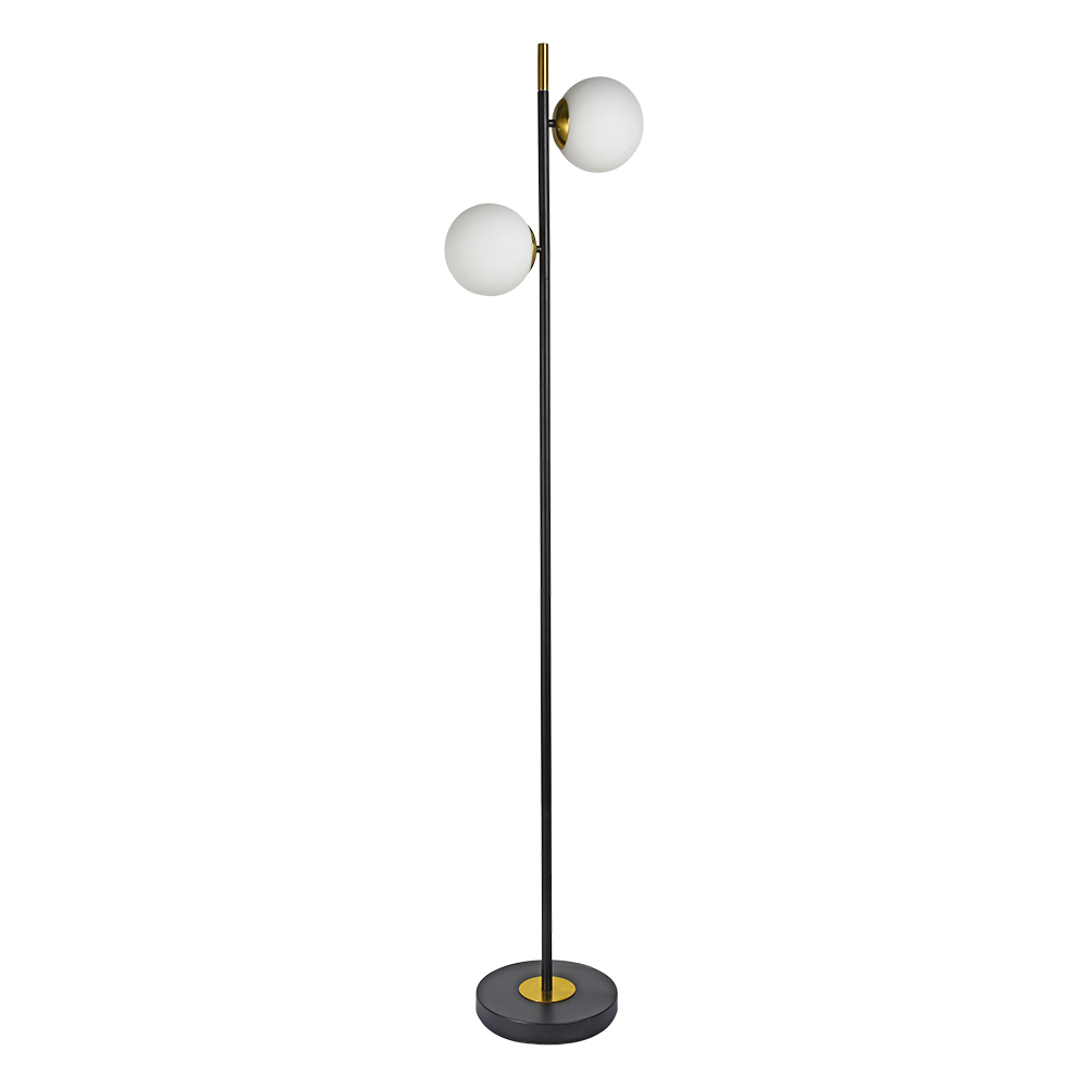 Торшер Arte Lamp Alcor A2224PN-2BK в #REGION_NAME_DECLINE_PP#