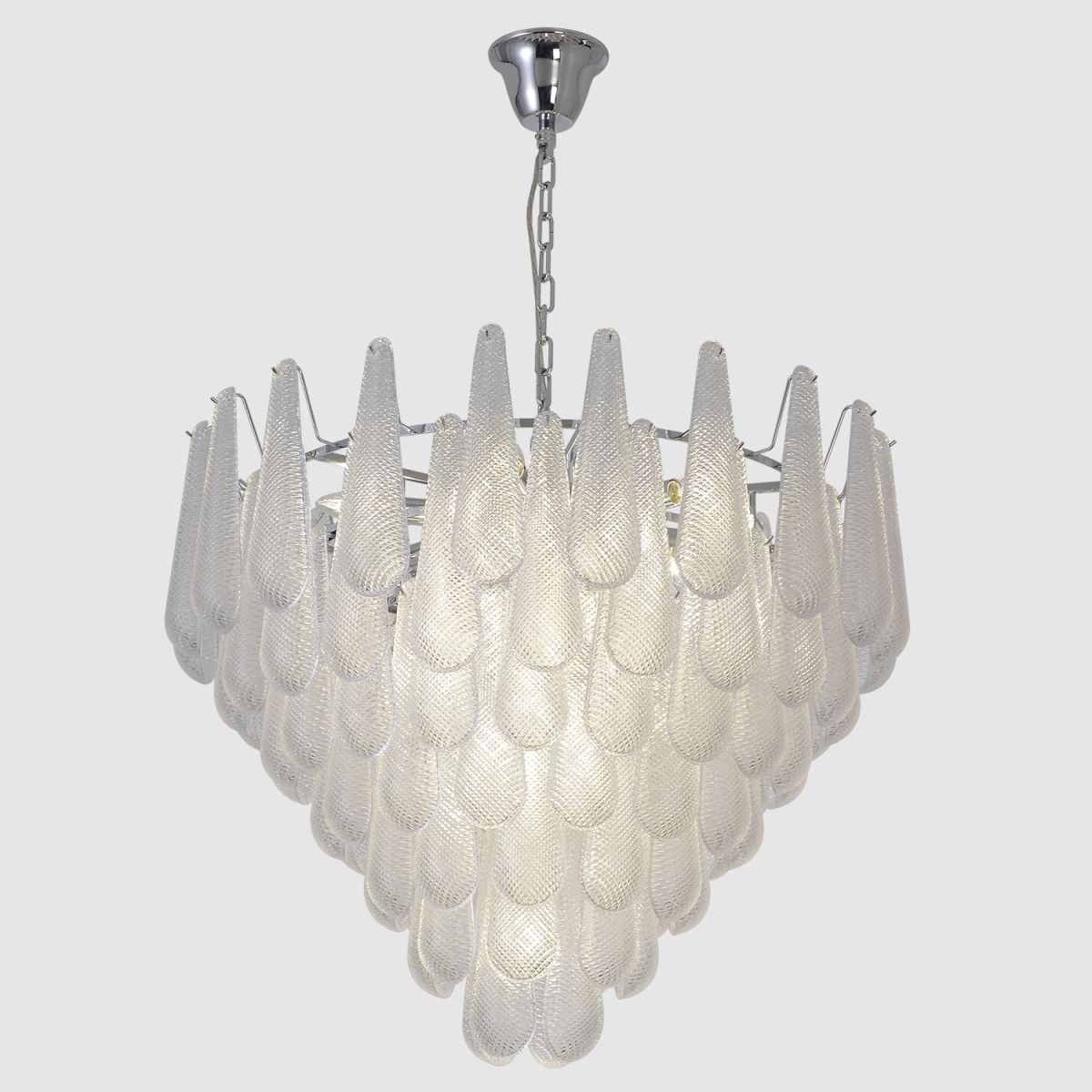 Подвесная люстра Crystal Lux FONTAIN SP18 CHROME в Санкт-Петербурге