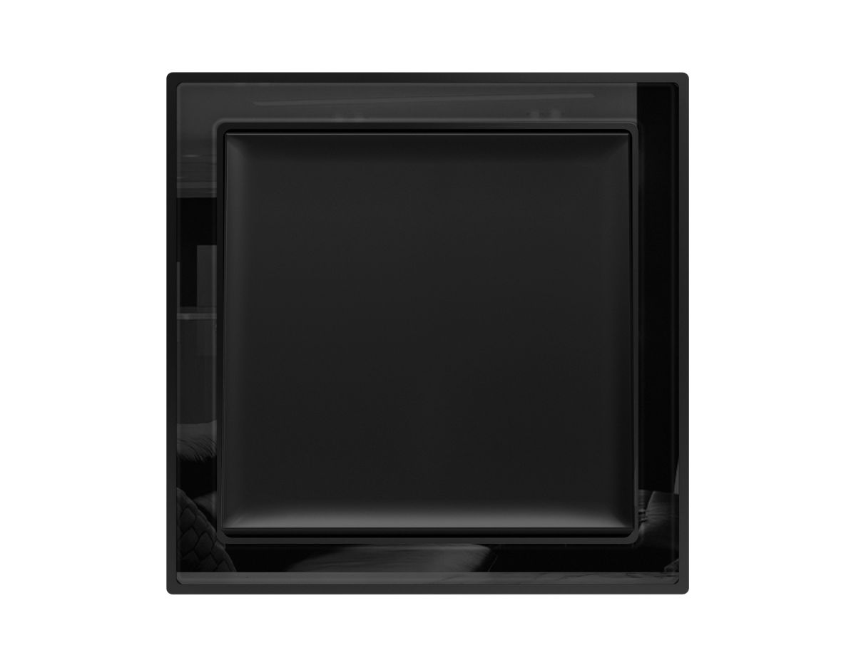 Рамка SIGMA Briz (Черный Стекло закаленное натуральное) 1-ая Ambrella Volt SF350801 в Санкт-Петербурге