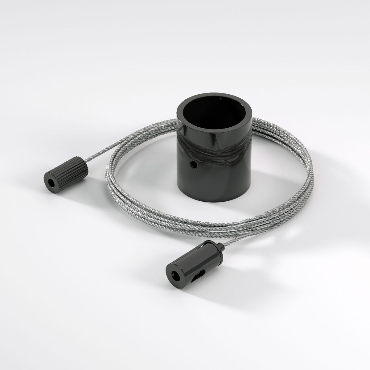 Подвесной трос для круглого гибкого неона Elektrostandard Full light FL 2830 черный 4690389196010 a063441 в Санкт-Петербурге