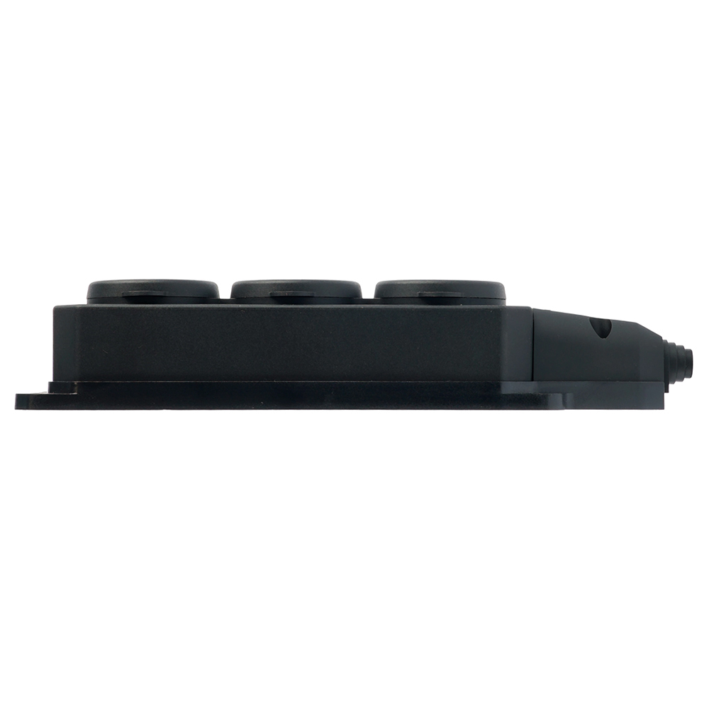 Розетка переносная 3-местная c/з Stekker RST16-3-44 250В 16А IP44 черный 50806 в Санкт-Петербурге