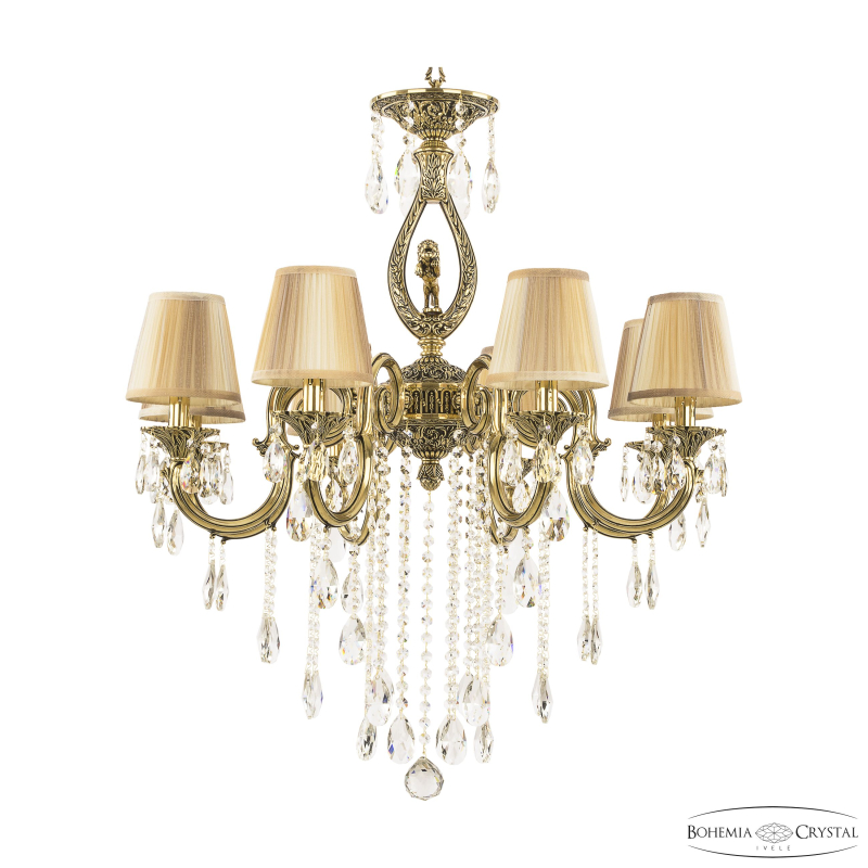 Подвесная люстра Bohemia Ivele Crystal Verona 72403/8/250 B GB FL3M ST8 в Санкт-Петербурге