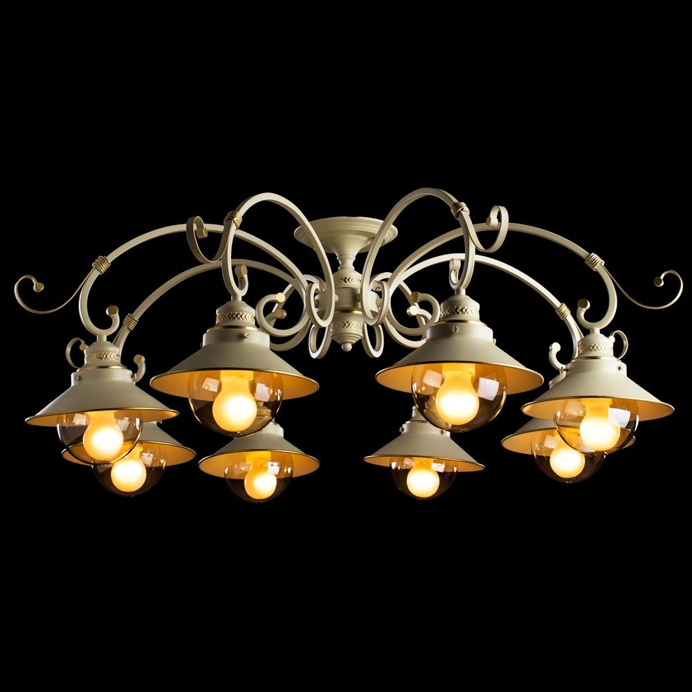 Потолочная люстра Arte Lamp 7 A4577PL-8WG в Санкт-Петербурге