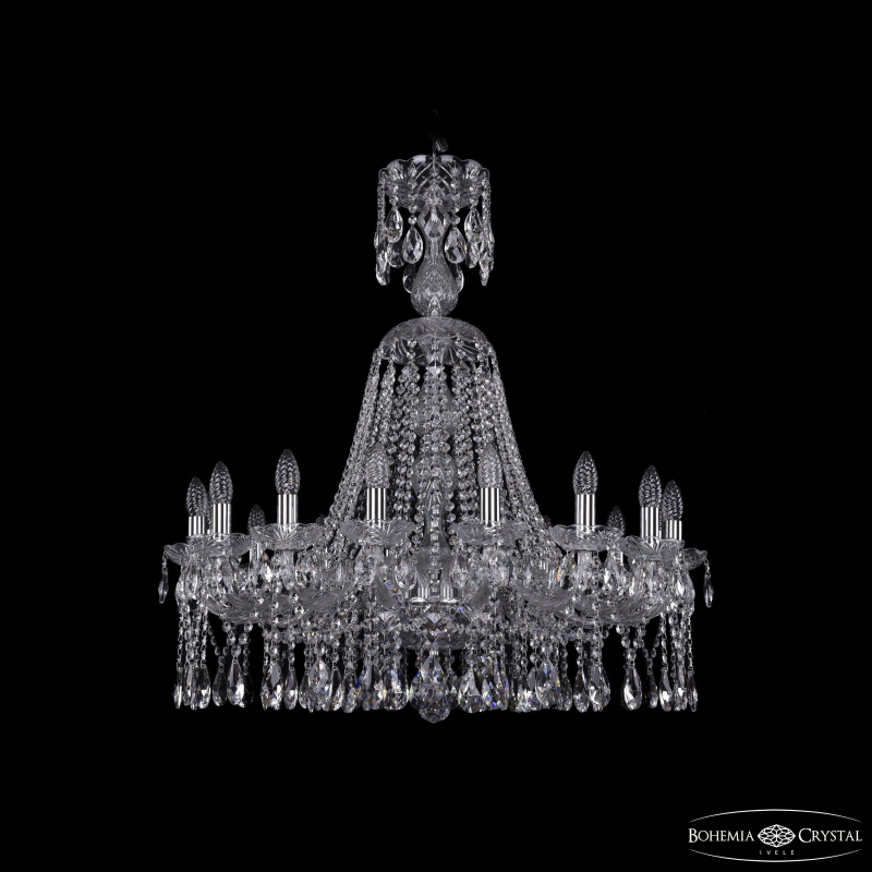 Подвесная люстра Bohemia Ivele Crystal 1413/16/300/XL-91 Ni в Санкт-Петербурге