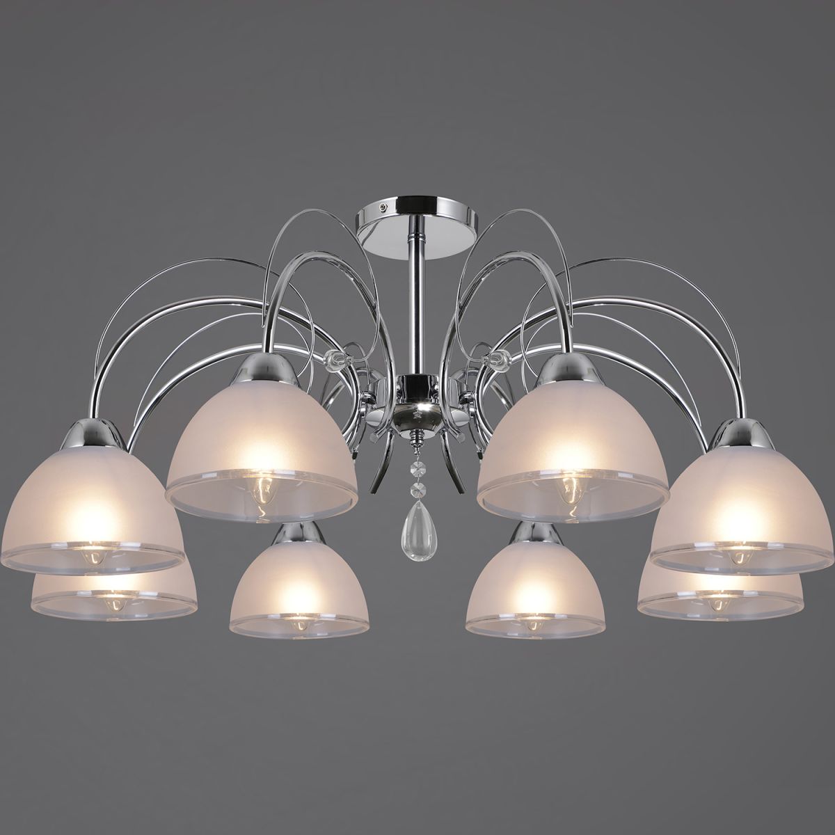 Люстра на штанге ILLUMICO ILLUMICO IL0495-8CSQ-25CH ELITE в Санкт-Петербурге