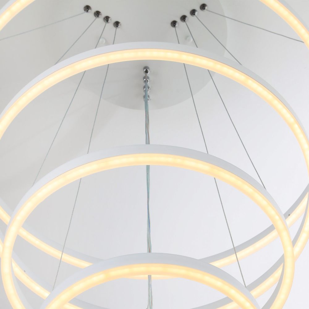 Каскадная люстра LED4U 55000-4 WH в Санкт-Петербурге