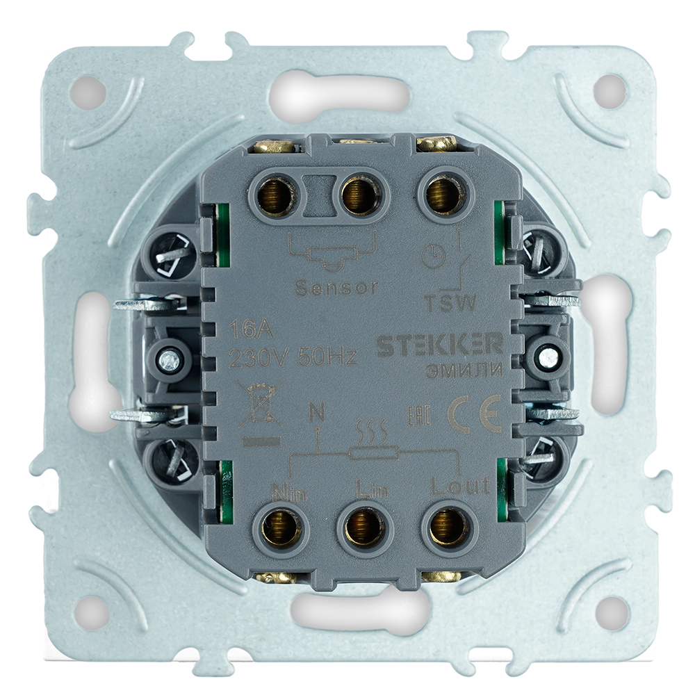 Терморегулятор механический Stekker Эмили RSW00-5120-01 белый фарфор, soft touch 50711 в #REGION_NAME_DECLINE_PP#