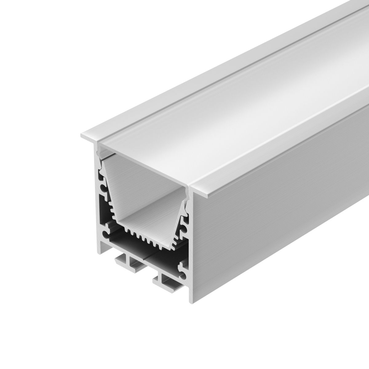 Профиль Arlight LINIA45-F-TRAY-3000 ANOD (Алюминий) 062188 в #REGION_NAME_DECLINE_PP#
