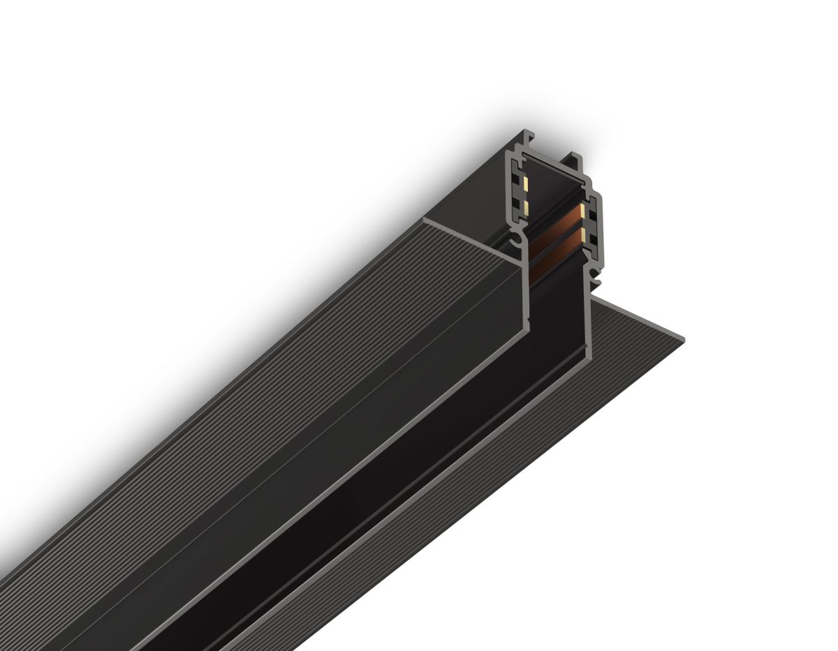 Шинопровод низковольтный встраиваемый с торц. Заглушк. 2шт Ambrella Light Track System GL1925 в Санкт-Петербурге