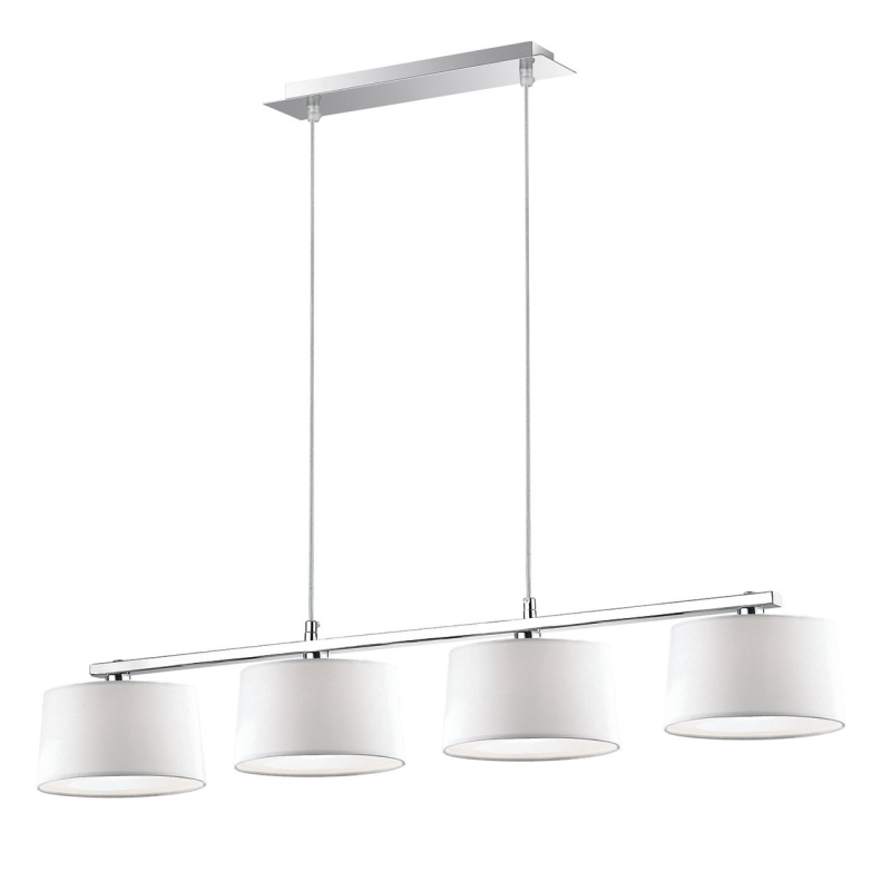 Подвесная люстра Ideal Lux Hilton SP4 Linear Bianco 075495 в #REGION_NAME_DECLINE_PP#