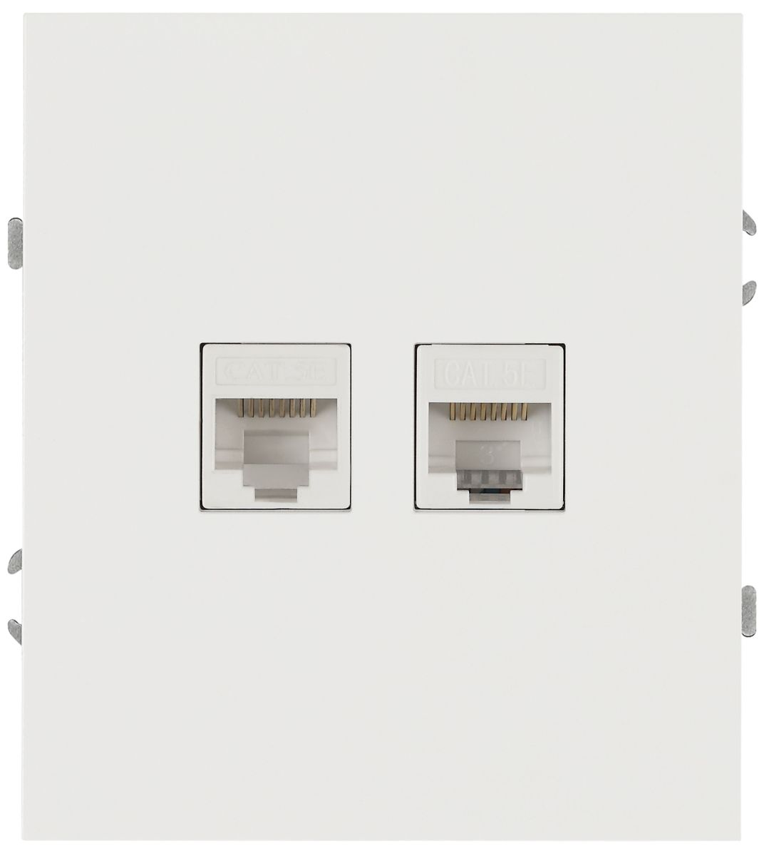Розетка Эра Arktik 16-3108-08 информационная двойная 2XRJ45 белый матовый Б0070491 в Санкт-Петербурге