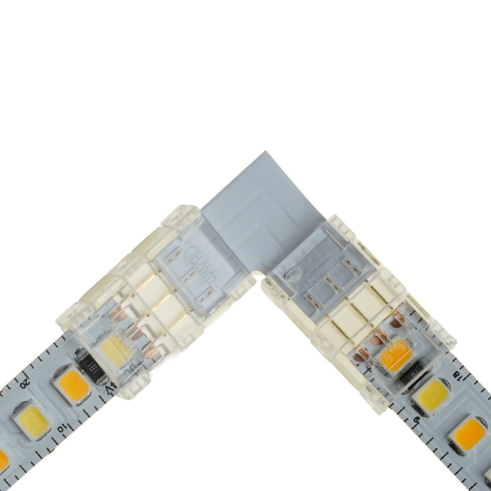 Соединитель угловой 10мм для CCT SMD ленты шириной 8 мм Feron LD172 52003 в #REGION_NAME_DECLINE_PP#