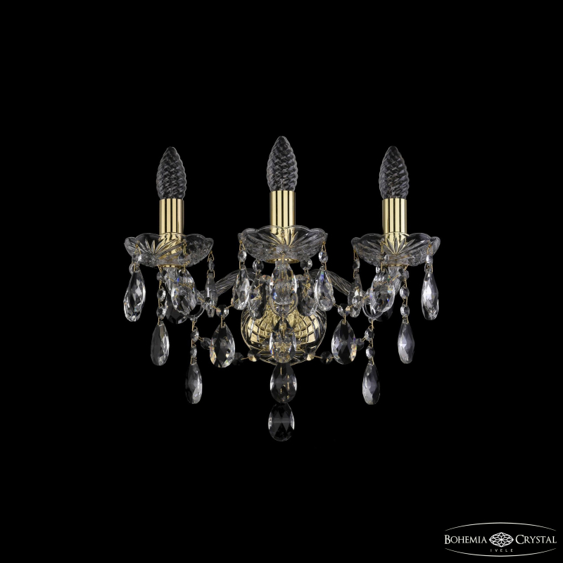 Бра классика Bohemia Ivele Crystal 1415B/3/141 G в Санкт-Петербурге