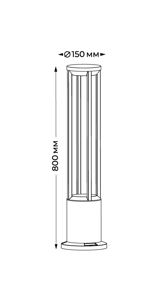 Ландшафтный светильник Italline IT9021 в #REGION_NAME_DECLINE_PP#
