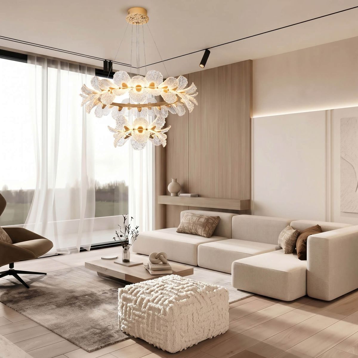 Подвесная люстра Modelight MDL.89092.1000.500HC GD в Санкт-Петербурге