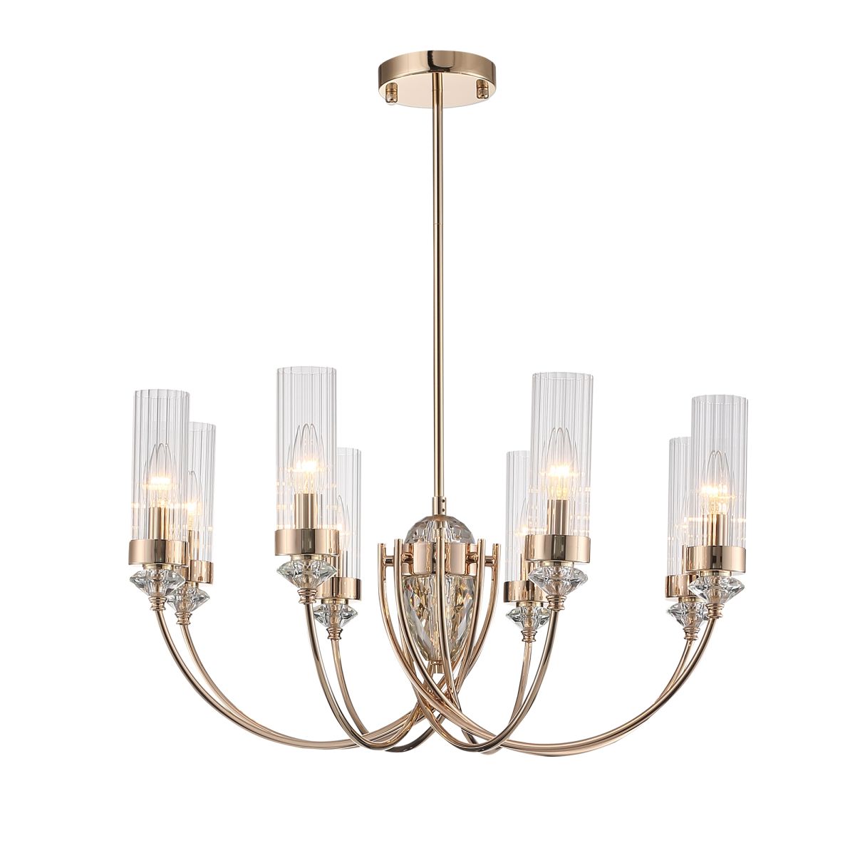 Люстра на штанге ST Luce Элегра SL1402.203.08 в Санкт-Петербурге